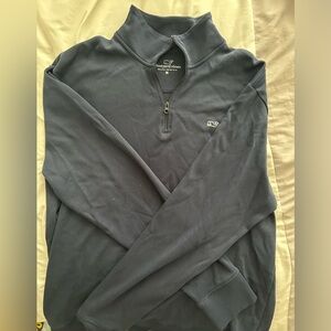 Medium navy blue vineyard vines quarter zip